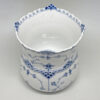 Rare Royal Copenhagen Blue Fluted Half Lace Vase Model 627 C1900