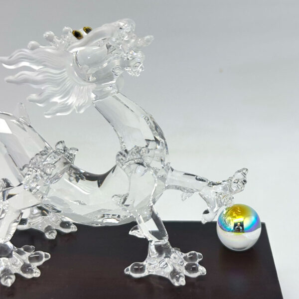 Swarovski Dragon On Wooden Plinth 238202