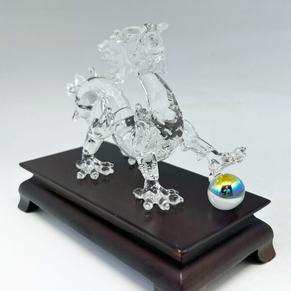 Swarovski Dragon On Wooden Plinth 238202
