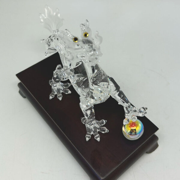 Swarovski Dragon On Wooden Plinth 238202