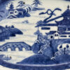 Chinese Blue and White Willow Pattern Nankeen Platter C1780