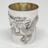 Chinese Sterling Cumshing 19th Tot Beaker