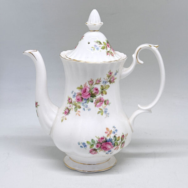 Royal Albert Moss Rose Coffee Pot
