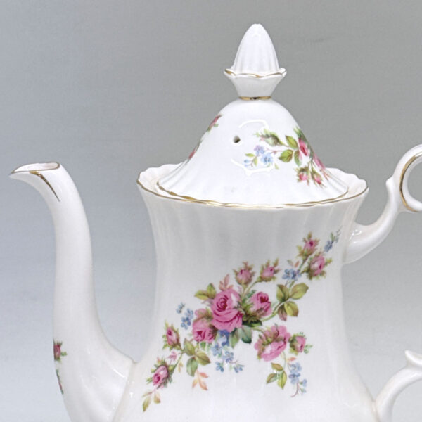 Royal Albert Moss Rose Coffee Pot