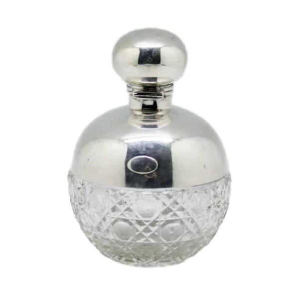 Hallmarked Silver Scent Bottle Birmingham 1913