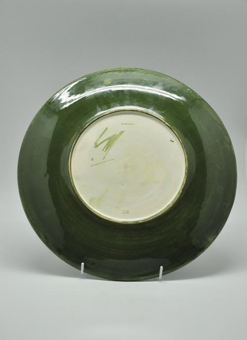 Moorcroft Hibiscus Pattern Charger