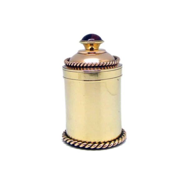 Brass-Cased-Perfume-Bottle Brass Cased Perfume Bottle