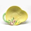 Carlton Ware Floral Basket Weave Compote