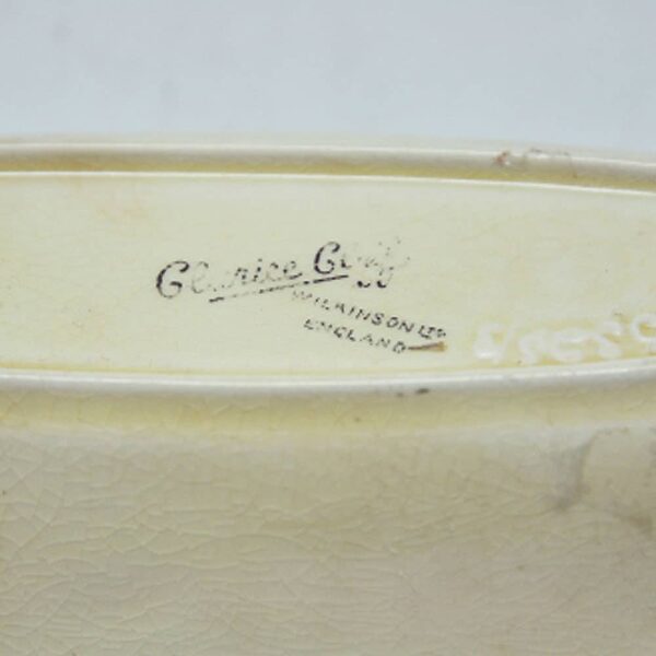 Clarice Cliff Pair of Taormina Scene Bizarre Pattern Nut Dishes