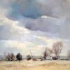 Errol-Boyley-Oil-on-Board-Farmstead-Painting-0.jpg Errol Boyley Framed Oil on Board Farmstead Painting