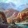 Gabriel De Jongh River Scene