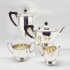 George the Fifth Hallmarked Silver Tea Service