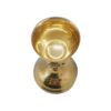 Hallmarked Gilded Silver Chalice with Enamel in the Cross
