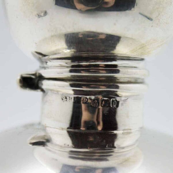 Hallmarked Silver Scent Bottle Birmingham 1913