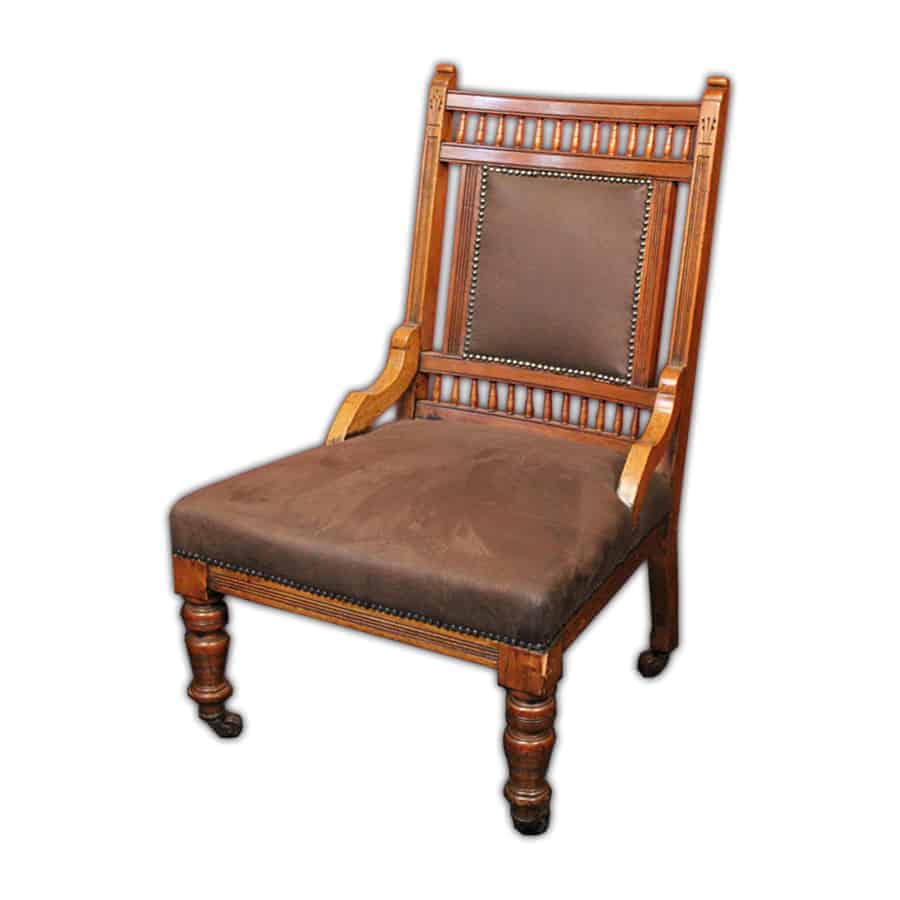 Edwardian Mahogany Chair - Clyde on 4th Antiques & Collectables