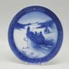 Royal Copenhagen Fetching the Christmas Tree Christmas Plate 1964