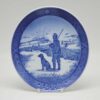Royal Copenhagen Immervad Bridge Christmas Plate 1977