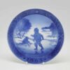 Royal Copenhagen Little Skaters Christmas Plate 1965