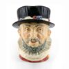 Royal Doulton Beefeater Miniature  Character Jug