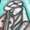 Sipho Mwemwe Abstract Mixed Media