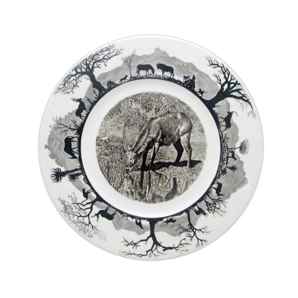 Wedgwood-Waterbuck-World-Wildlife-Fund-Plate Wedgwood Waterbuck World Wildlife Fund Plate