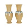Royal Doulton Silicon Ware Pair of Miniature Vases