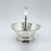 Hallmarked Silver Swing Handled Basket London 1903