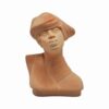 Kalahari Pottery Tribal Woman Terracotta  Bust