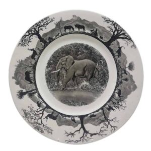 Wedgwood Kruger National Park Elephant Plate