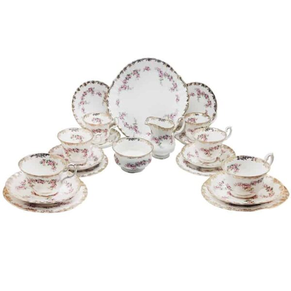 Royal Albert Dimity Rose Tea Set