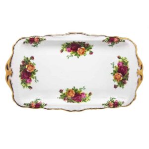 Royal-Albert-Old-Country-Roses-Sandwich-Plate Royal Albert Old Country Roses Sandwich Plate