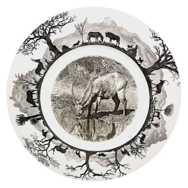 Wedgwood Kruger National Park Plate Series Waterbuck