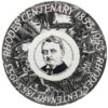 Royal Doulton Rhodes Plate Centenary Black Colourway