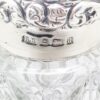 Hallmarked Silver and Glass Sugar Caster Birmingham