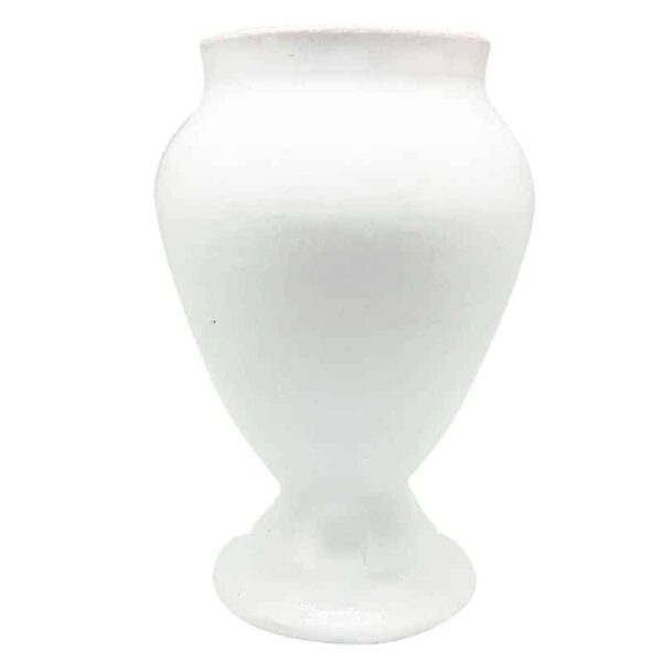 Linnware Mushroom  White Vase 22cm