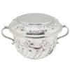 Hallmarked-Silver-Porringer-with-a-Cover-from-London- Hallmarked Silver Porringer with a Cover from London