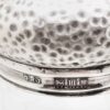 Hallmarked Silver Toiletry Bottle with engraved MW