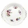Royal Albert March Large Cake Plate Flowers Of The Month
