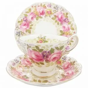 Royal-Albert-Serena-Trio- Royal Albert Serena Tea Trio