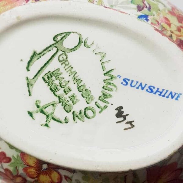 Royal Winton Sunshine Sauce Boat