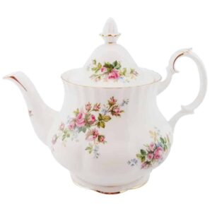 Royal Albert Moss Rose Tea Pot