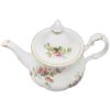 Royal-Albert-Moss-Rose-Teapot-a Royal Albert Moss Rose Tea Pot