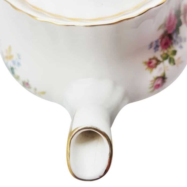 Royal-Albert-Moss-Rose-Teapot-b Royal Albert Moss Rose Tea Pot