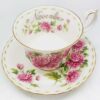 Royal Albert November Chrysanthemum Flower of the Month Tea Duo