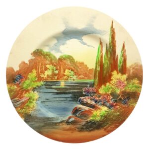 Royal-Doulton-Woodley-Dale-Rack-Plate Royal Doulton Woodley Dale Wall Plate D5195