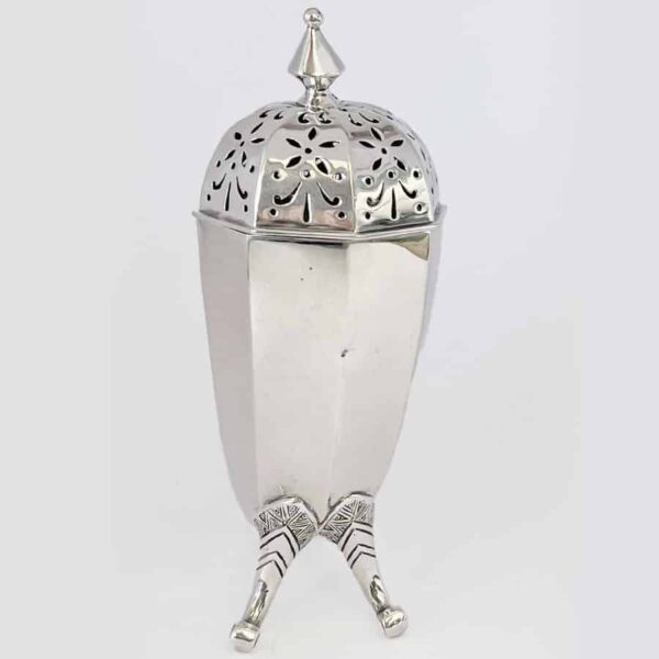 Silver Sugar Castor Birmingham 1904 Dolphin Detail