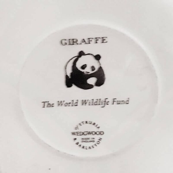 Wedgwood World Wildlife Fund Small Giraffe Plate