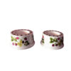Portmeirion  Pair Of Summer Strawberry Candle Holders
