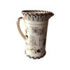 Rare Dark Brown  and Cream  Egyptian Series Concord Jug