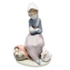 Lladro Girl The Duck Seller
